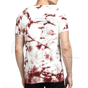 T-shirts pour hommes avec logo personnalisé Tie-Dye, 100% coton, col rond, tee-shirt uni avec design imprimé, t-shirts Tie-Dye de haute qualité - Product Image 5