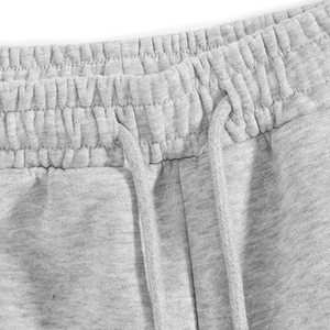 Pantalon de survêtement décontracté taille haute coupe droite, jambe large, coupe ample, 100% coton, avec cordon de serrage. - Product Image 3