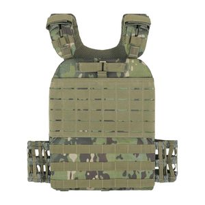 Chaleco con Peso Olive Camo, Diseño de Paneles Ranurados, Interior de Malla Transpirable, Ajuste de Cintura Ajustable, Chalecos Funcionales para Entrenamiento - Product Image 2