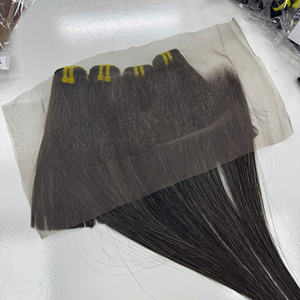 Extensions de cheveux à prix d'usine couleur naturelle humaine vietnamienne couleur naturelle couleur argent naturel - Product Image 2