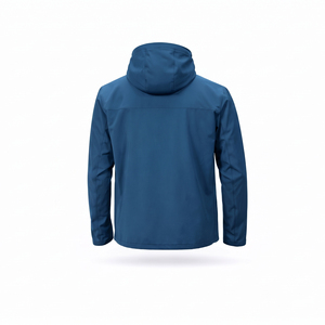 Chaquetas con capucha personalizadas para hombre, de softshell, cortavientos, de secado rápido, para golf, correr, chaqueta cortavientos para actividades al aire libre. - Product Image 2