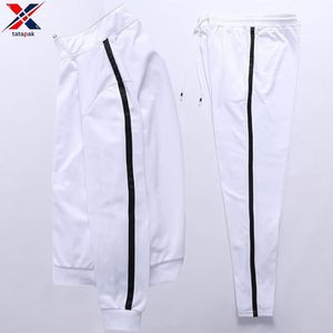 Traje Deportivo Estilo Urbano Profesional, Hecho de Tela 100% Algodón, Teñido Liso, Antiestático, 300 Gramos, Servicio OEM - Product Image 3