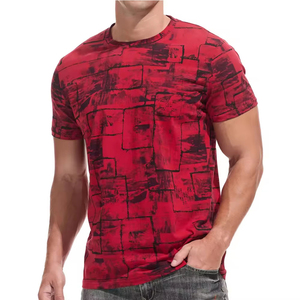 T-shirt blanc pour homme, coupe classique, en tissu polaire respirant, séchage rapide, 100% coton, écologique, imprimé par sublimation personnalisée en gros - Product Image 1
