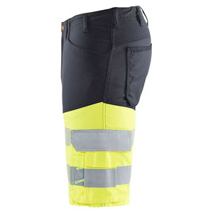 Shorts de travail haute visibilité pour hommes Star Crystal Enterprises avec poches cargo et bandes réfléchissantes pour les ouvriers - Product Image 6