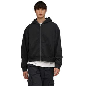 Boxy Sweat à capuche zippé Sweat à capuche zippé décontracté Doux, confortable et chaud, idéal pour un usage décontracté quotidien et une superposition par temps plus frais - Product Image 1