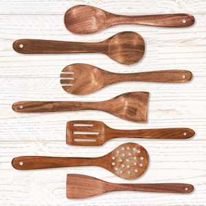 MN EXPORTS Classic Wooden Kitchen Utensils 100% Natural Eco-Friendly Dinner Tea & <b>Coffee</b> <b>Spoons</b> - Product Image 2