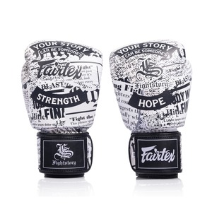 นวมชกมวย Fairtex x Fight Story คุณภาพสูงสุด นวมชกมวย Fairtex หนังแท้ นวมมวยไทยสำหรับฝึกซ้อม อุปกรณ์ชกมวยแบบสั่งทำ - Product Image 3