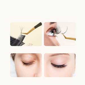 Nouvel arrivage : Pince à cils noire à pointe fine en acier inoxydable pour extensions de cils, prix de gros - Product Image 3