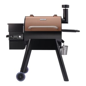 8-in-1 Affumicatore Elettrico da Esterno con Area di Cottura di 575 Pollici Quadrati, Griglia a Pellet con Connessione WiFi-App, Comodo Barbecue 8-in-1 - Product Image 1