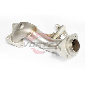 Sistema de Escape Catback de Aleación de Titanio Vortex Grado 5 para Honda Fit GK5, Convertidor Catalítico, Silenciador, Tubo de Escape Completo - Product Image 4