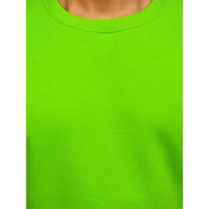 Sudadera informal para hombre, color amarillo, estampada, cuello redondo, tejido French Terry de alta calidad, 100% algodón, talla grande. - Product Image 4