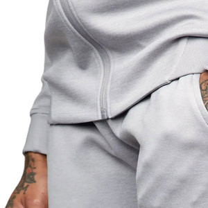 Pantalones Deportivos Casuales Grises para Hombre, 100% Algodón, Cintura Elástica, Bolsillos Laterales, Transpirables, Corte Regular, para Otoño - Product Image 6
