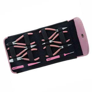 Top Quality Stainless Steel Jewelry Making Tools Set Plier Round Nose Plier Tweezers Beading Tool Kit for Bracelet Necklace - Product Image 1