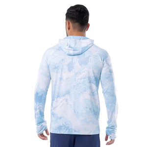 Nouveauté : Sweats à capuche de pêche respirants UPF 50 en polaire douce, style hiver, en promotion - Product Image 3