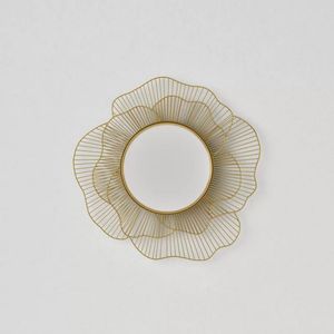 Modern Round Brass Wall <b>Mirror</b> Decorative Framed Design for Indoor Use - Product Image 1