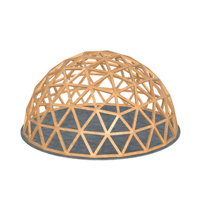 Cúpulas geodésicas transformadoras para residencias elegantes y lugares atléticos - Product Image 1