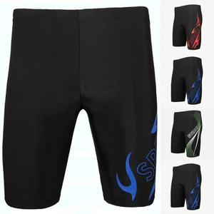 New Swimsuit Mens Swimming Trunks Sexy Swimwear Quick-dry Boxer Shorts Tight Swim Trunks Plus Size Quick Dry Swimming - Product Image 2