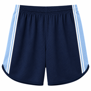 Drawstring Closure <b>Men</b> Casual Mesh <b>Shorts</b> Pockets High Waist Polyester/Cotton Fabric <b>Quick</b> <b>Dry</b> Breathable Eco-Friendly Comfort - Product Image 3