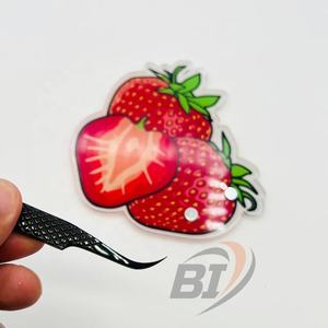 แหนบต่อขนตาแบบโค้งพลาสม่าสีดำปากคีบเพชรแบบยั่งยืนปรับแต่งโลโก้ได้ตามต้องการ - Product Image 3