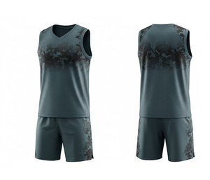 Uniforme de Baloncesto Profesional, Sublimado, Conjunto de Camiseta y Pantalones Cortos para Equipos Deportivos, para Hombres, Mujeres y Jóvenes - Product Image 3