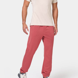 Vente en gros de pantalons de jogging pour hommes en toile légère, de haute qualité, avec logo personnalisé, décontractés, surdimensionnés, à séchage rapide, avec ceinture élastique et poches latérales - Product Image 4