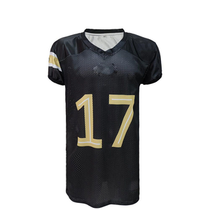 Uniformes de Fútbol Americano Personalizados con Mangas Cortas Unisex, Impresión de Nombre y Número del Equipo, Tallas Grandes - Product Image 3