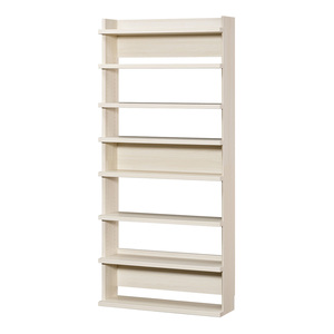 Modern Scandinavian Minimalist Living Room Furniture <b>Cabinet</b> with 8 Adjustable Shelves Wood Material 2 Drawers for Home Use - Product Image 1