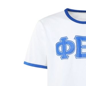 Chemise Ringer Premium Phi Beta Sigma pour Hommes – Coupe Confortable, Qualité Supérieure, Vêtement de Fraternité Grecque, Tenue Décontractée - Product Image 4