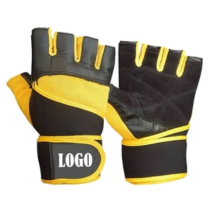 Direct Factory Supply Neoprene Outdoor Gym Gloves Anti-Slip Adjustable Wrist <b>Strap</b> Half <b>Finger</b> Strength Weightlifting - Product Image 1