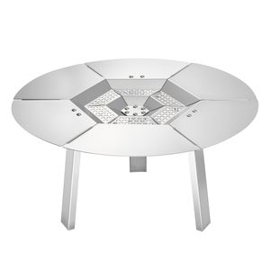 Deflettore di Calore per Braciere Solo Stove Ranger, 20 Pollici, in Acciaio Inox 304 per Bruciatura a Legna, Diffusore di Calore per Combustione Ottimale - Product Image 1