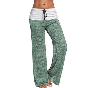 Hot Sale Women's High Waist Knitted <b>Harem</b> Pants Regular Sporty Ankle Length Solid Black Pockets Elastic Waist 100% Polyester - Product Image 1