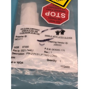 AMAT 0021-74457 Pin 2-PCS Lifting Long, 162402 - Equipo y piezas de semiconductores de confianza de legado global en - Product Image 1