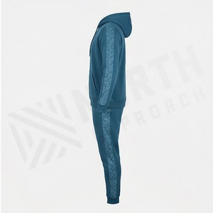 Survêtement en velours de haute qualité personnalisé pour hommes, vêtements de sport en velours, survêtement en molleton de luxe pour hommes, survêtements pour hommes - Product Image 3