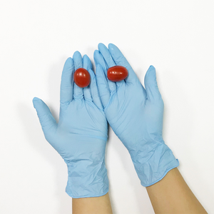 ถุงมือชกมวยหนังสีน้ำเงิน 6 มิล แบบผูกเชือก ระบายความชื้น ปราศจากน้ำยาง ปราศจากแป้ง คุณภาพสูง สำหรับกีฬา ใช้ได้ทั้งชายและหญิง - Product Image 3