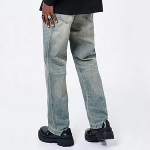 Street Star Denim Jeans Men <b>Dropship</b> Top Quality Custom Jeans for Men Stock - Product Image 3