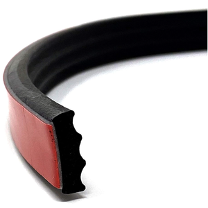 Joint d'étanchéité en mousse de caoutchouc EPDM extrudé, bande auto-adhésive en éponge, demi-rond, flexible, anti-poussière, pour porte - Product Image 6