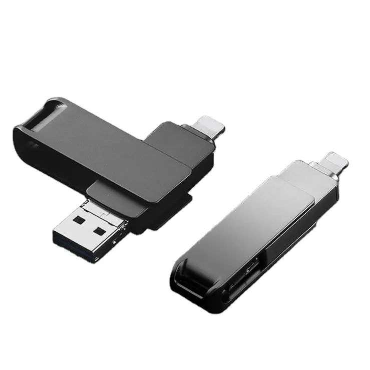 Toptan Metal özel Logo 16Gb mikro ücretsiz örnek Otg Usb Flash sürücü