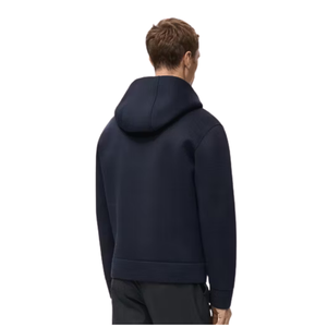 Sweat-shirt à capuche zippé intégral pour homme, en molleton épais, coupe décontractée, veste à capuche unie, fabricant OEM ODM - Product Image 2