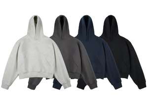 Custom Logo Fleece Unisex Anti-shrink Heavyweight Oversize New Arrival <b>Men's</b> Modest Design Casual Fleece <b>Hoodie</b> - Product Image 3