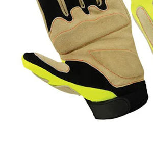 Gants de mécanicien à adhérence extrême, noirs et jaunes, haute performance, durables, protecteurs et renforcés pour hommes et femmes - Product Image 2