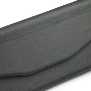 Étui à lunettes de luxe triangulaire en cuir PU pliable, étui et sac à lunettes de soleil haut de gamme - Product Image 5