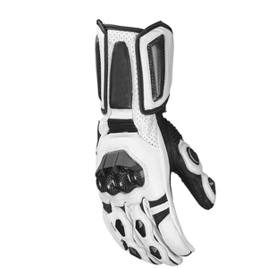 Gants de moto conçus pour la conduite sur route avec paumes renforcées, protection rembourrée, flexibles, gants de moto - Product Image 4