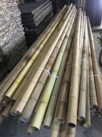 Palos de bambú vietnamitas-Precio barato de alto grado Natural personalizado para fines de construcción de dibujo de casas de granja de jardín