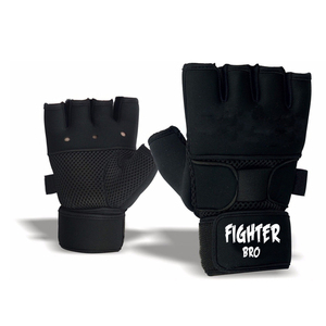 Gants d'entraînement intérieurs en néoprène à enroulement rapide, équipement de boxe respirant avec sangle de poignet, pour Kickboxing MMA, taille personnalisée - Product Image 1