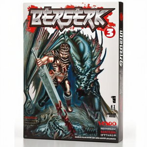 Berserk Vol. 3 livres de l'auteur Kentaro Miura, impression de livres brochés personnalisés - Product Image 2