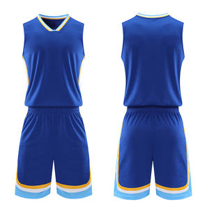 Nouvelle arrivée, uniforme de basket-ball personnalisé imprimé, respirant, 100% polyester, évacuation de l'humidité et séchage rapide, dernier design - Product Image 4