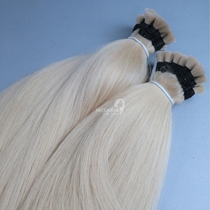 Vente en gros de haute qualité 100% extensions de cheveux humains vierges naturels Remy cheveux en vrac d'origine vietnamienne - Product Image 4