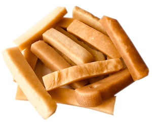 Masticable Orgánico de Hueso de Leche de Yak del Himalaya 100% Natural, Alto en Proteínas, Sin Granos, Golosina Dental para Perros Mayores y Gatitos, Bolsas de 500g, MULTISABORES - Product Image 3