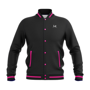 Blouson Bomber Formel Personnalisé avec Logo Brodé, Col Rond, Fermeture Éclair, Polyester/Coton, Respirant et Coupe-Vent - Product Image 1