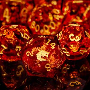 Fabricante de Dados de Resina Personalizados OEM, Dados de Resina Poliédricos Personalizados para Juegos de Mesa, Accesorios de Alta Gama para Juegos de Rol de Mesa - Product Image 2